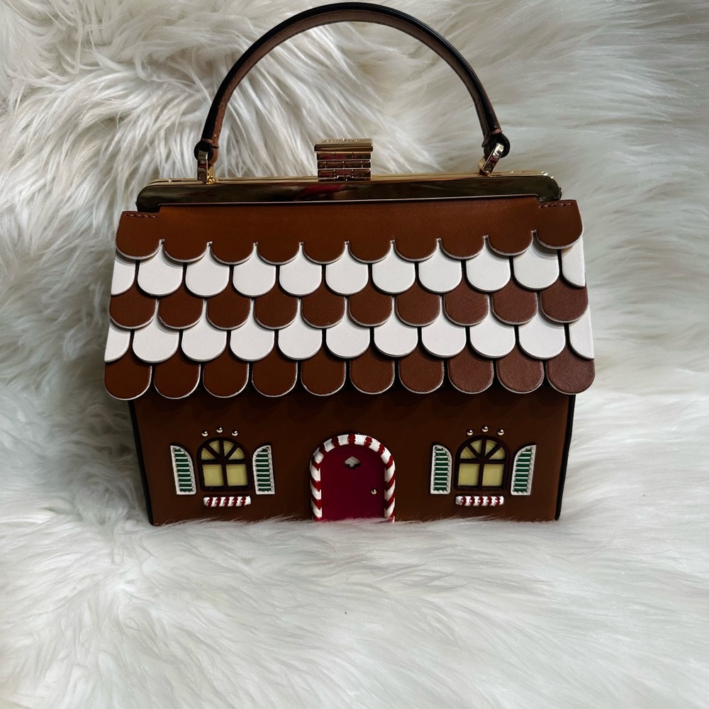 Kate Spade Gingerbread House Purse
